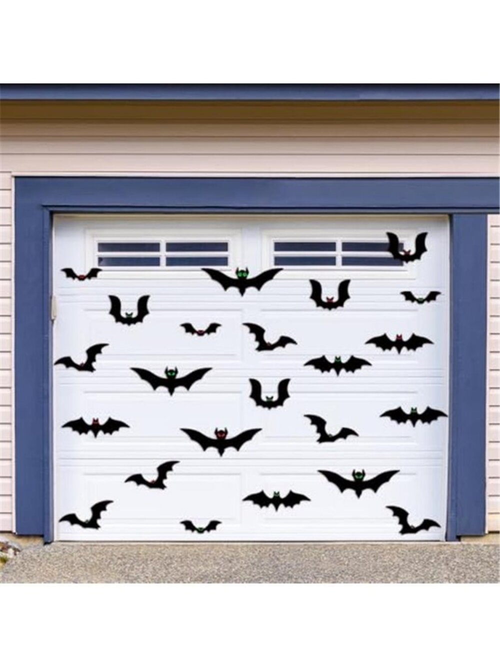 Magnetic Bats Halloween Garage Door Decorations, 23 PCS